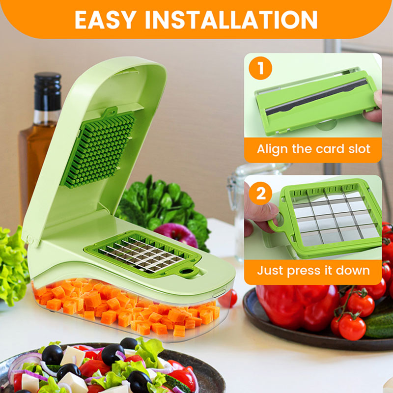 #Easy installation vegetable chopper